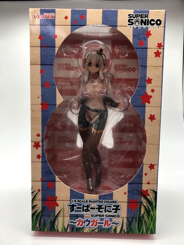 NITRO SUPER SONIC Image Girl Super Sonico Cowgirl Version 1/7 scale PVC