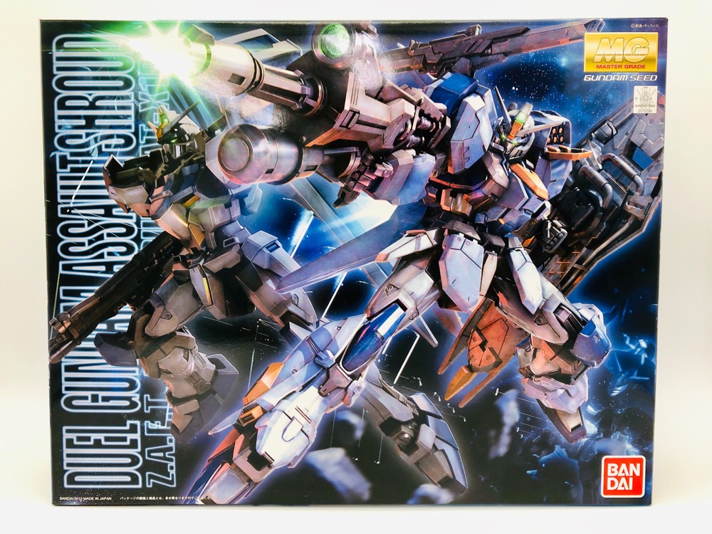 MG 1/100 GAT-X102 Duel Gundam Assault shroud Mobile Suit Gundam SEED ...